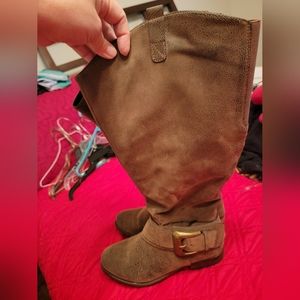 Maurices Wide Calf Brown Boots